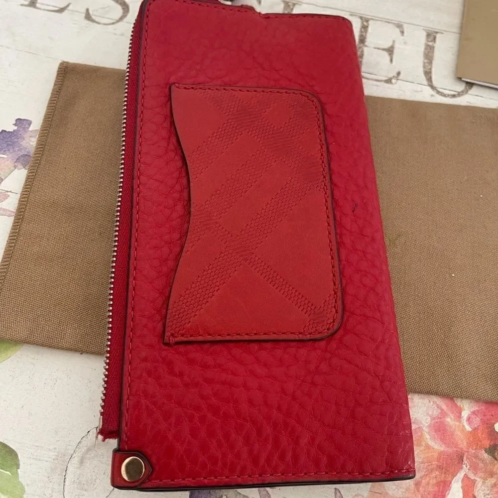 Burberry Leather canvas Wallet